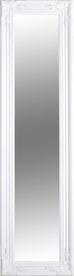 Tükör, fehér fa keret, MALKIA 8