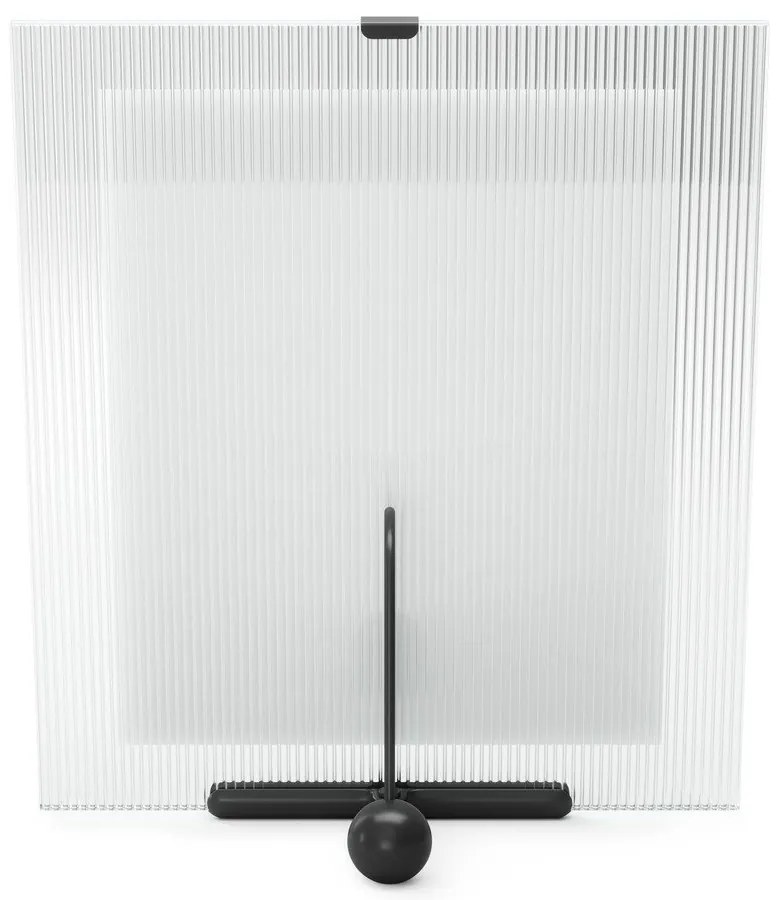 Fekete üveg álló képkeret 26x30,5 cm Flute – Umbra
