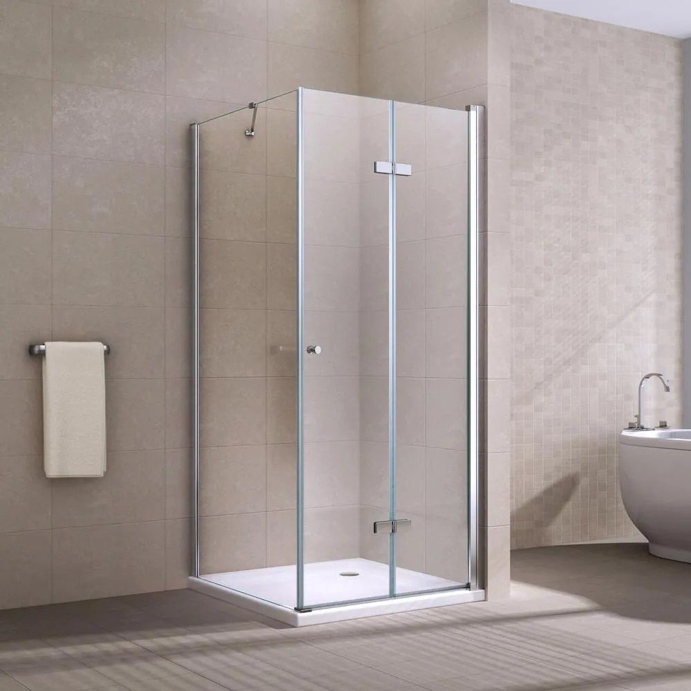 Cordoba Duo zuhanykabin 90x90, 195cm, 6mm, NANO