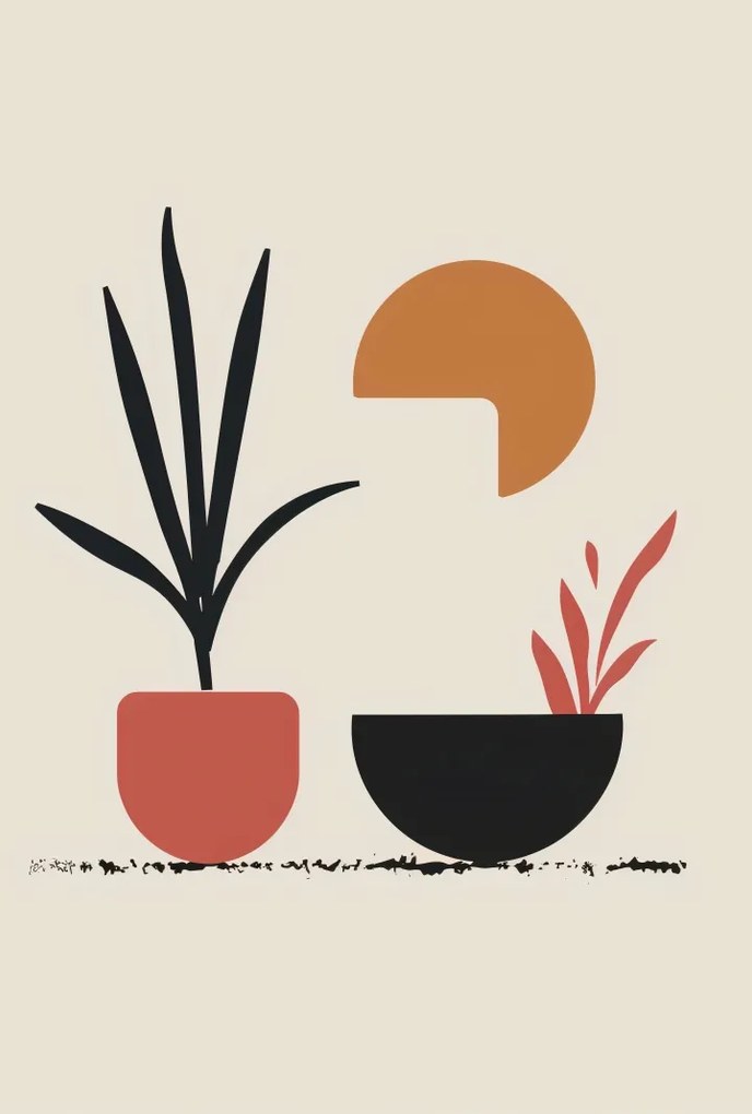 Poszter 67,5x100cm Otthoni kert