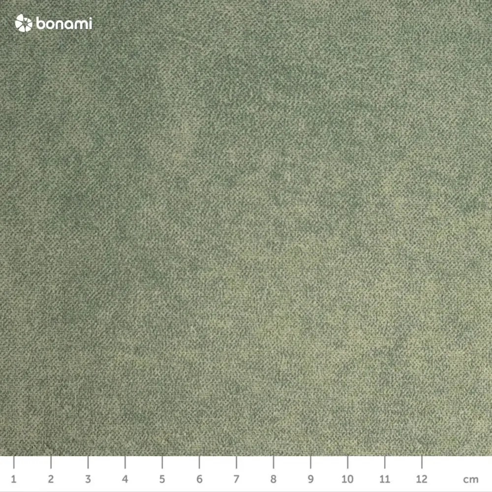 Zöld kárpitozott franciaágy ágyráccsal 140x200 cm Tulsa – Ropez