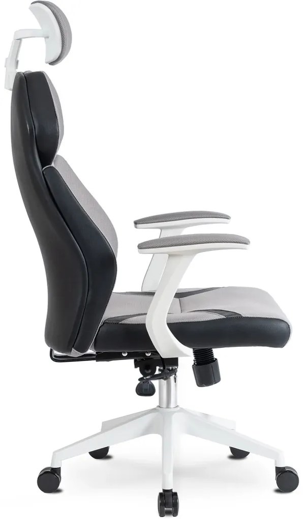 Irodai Forgószék Szürke/Fehér Színben. DUNCAN