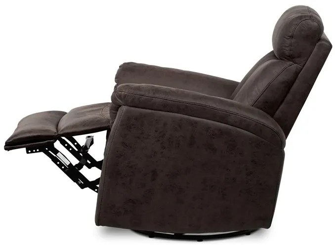 Barna Vintage Szövet Fekvőfotel. TV-333 BR3