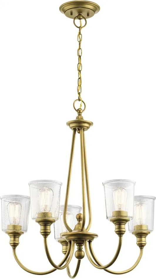 Elstead Lighting WAVERLY KL-WAVERLY5-NBR Csillár 3x60W/E27