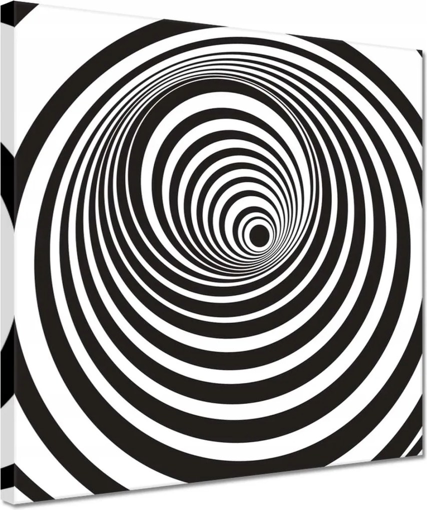 Vászonkép 30x30 Alagút 3D hatás Csíkok