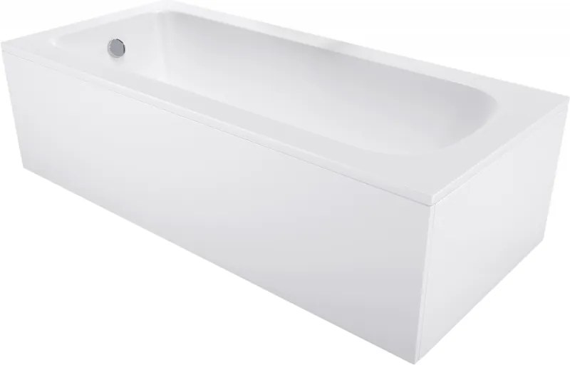 Mexen Vega 150 x 70 cm-es téglalap alakú kád burkolattal, fehér - 55011507000X