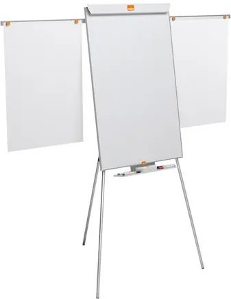 Flipchart tábla, mágneses felület, 2 db segédkarral, 68x100,5 cm, NOBO Essentials, fehér (VN5693)