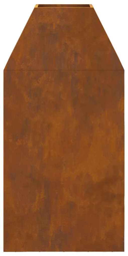 Tűzrakó Barna 50 x 50 x 100 cm Acél