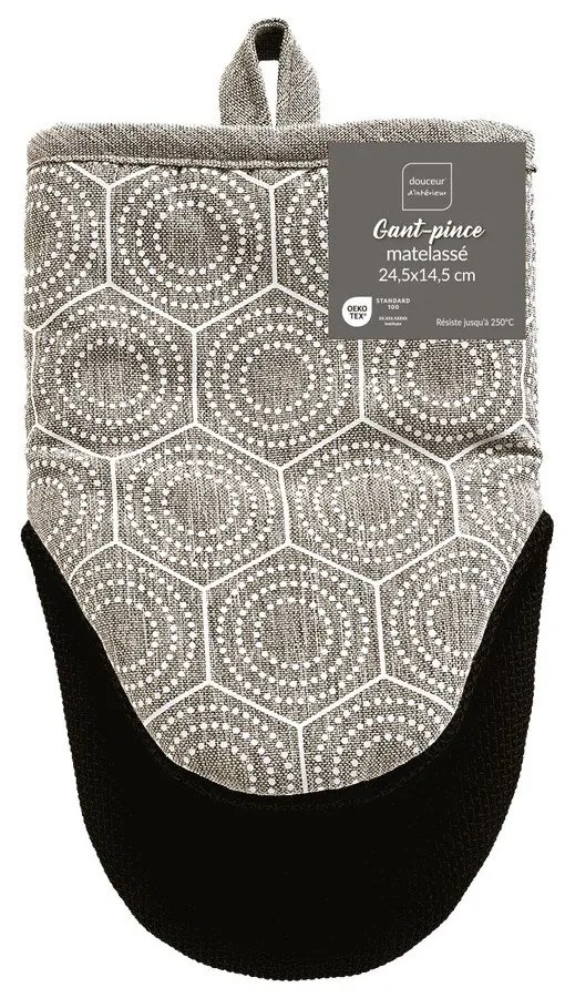 Edényfogó kesztyű szálkeverékből Alveis – douceur d'intérieur