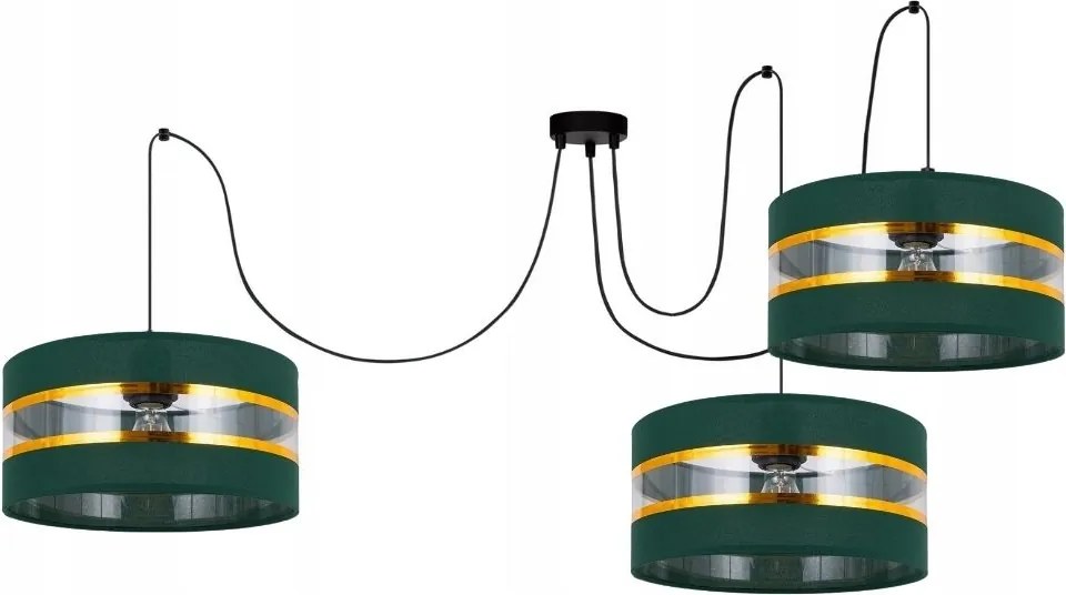 Modern Függőlámpa Henger Alakú Búrával Spider Pók Stílus