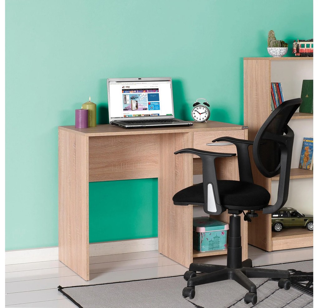 PC asztal Calavera (szonoma tölgy). Akció -20%. 1108569