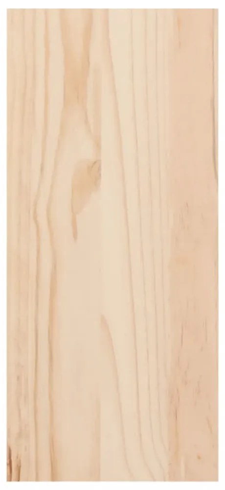 tömör fenyőfa borszekrény 56 x 25 x 56 cm