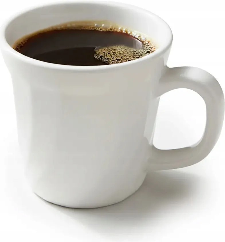 Bögre fehér opál edzett üveg 270 ml kávé tea tejüveg