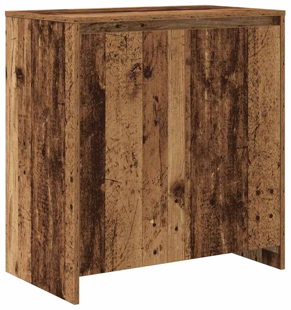 Oldalszekrények 3 pcs Régi fa 70 x 41 x 75 cm Faanyag