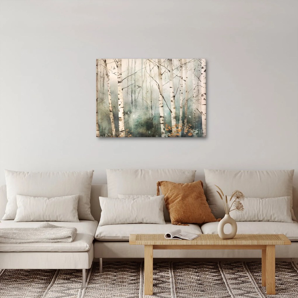 Kép - Erdőminta rajzolása (70x50 cm)