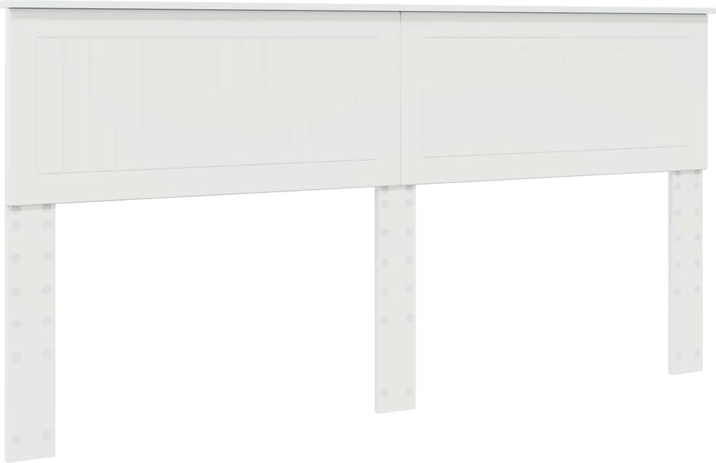 vidaXL Fejtámla Fehér 180 cm Faanyag