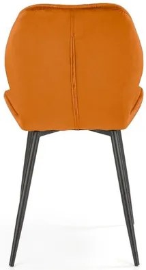 K-453 étkezőszék fahéj bársony