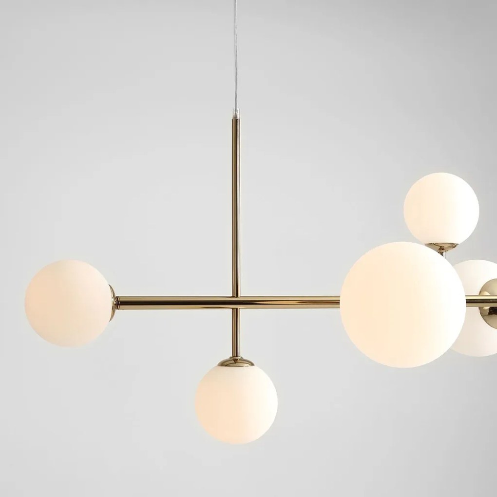 ALDEX 1092K30 DIONE Modern Függesztett Lámpa Fehér, Arany IP20
