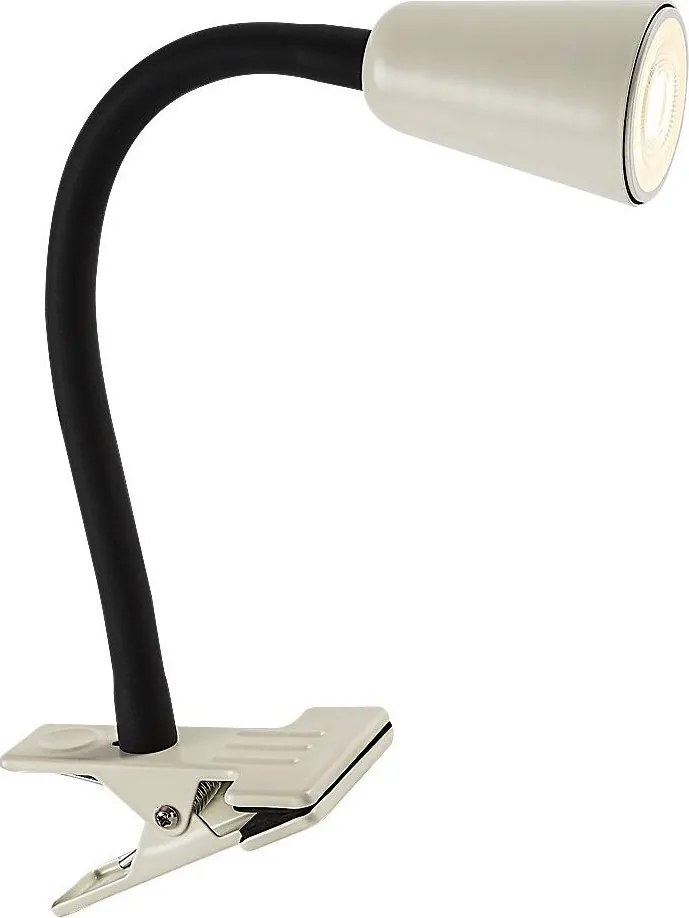 Rabalux 74091 - ALDO csíptetős asztali lámpa 1xGU10/7W/230V krémszínű