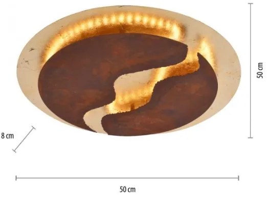 Paul Neuhaus 6983-48 - LED Dimmelhető mennyezeti lámpa NEVIS LED/42W/230V