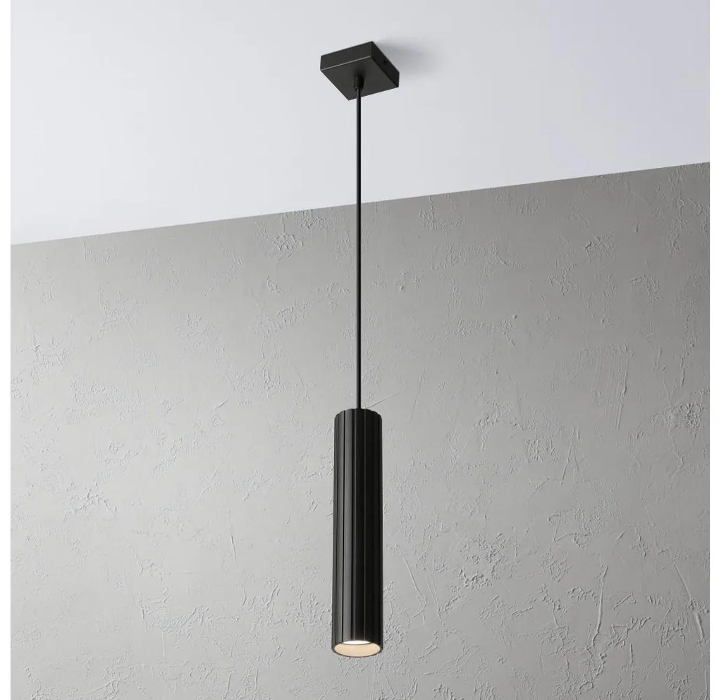 Brilagi - CRISPINA drótkábeles függeszték 1xGU10/10W/230V fekete