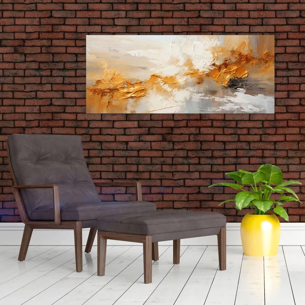 Kép - Arany textúra (120x50 cm)