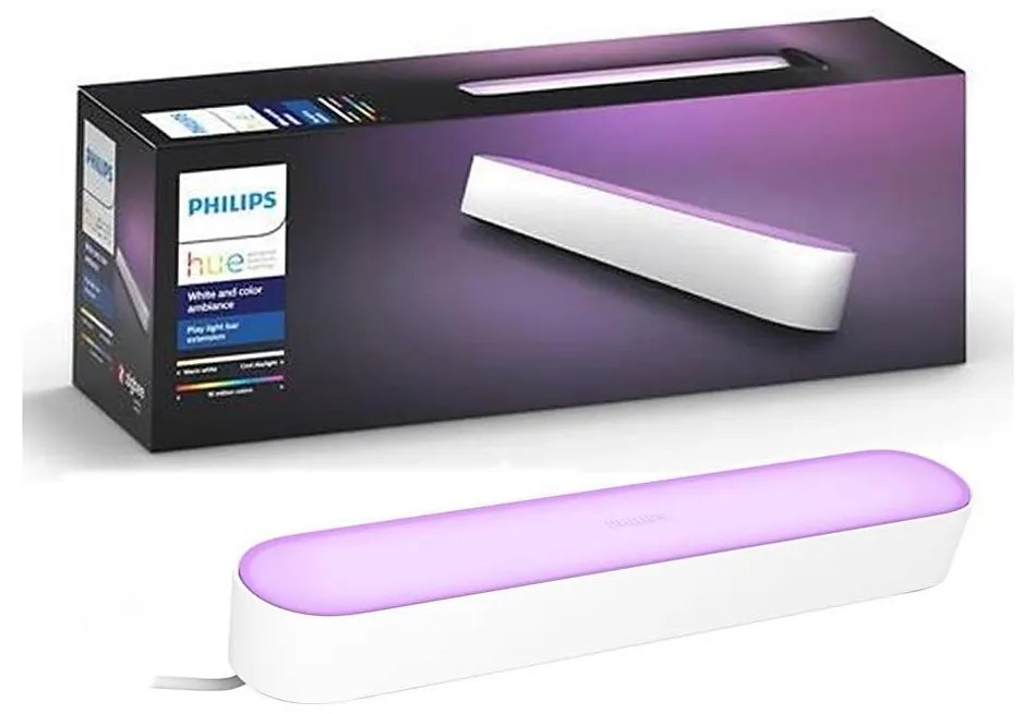 Philips -Hosszabbító LED RGB Dimmelhető asztali lámpa Hue PLAY LED/6W/230V fekete