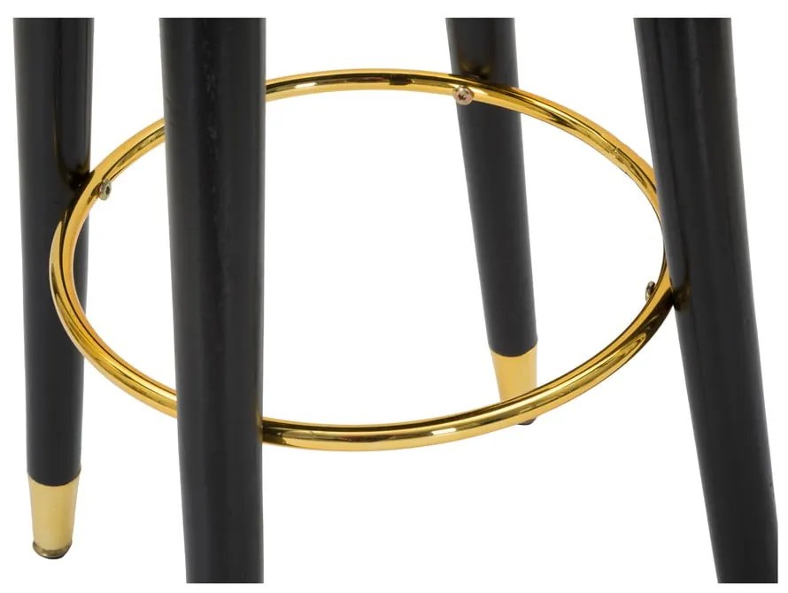 Világosszürke kárpitozott bárszék (ülésmagasság 74 cm) Paris – Mauro Ferretti