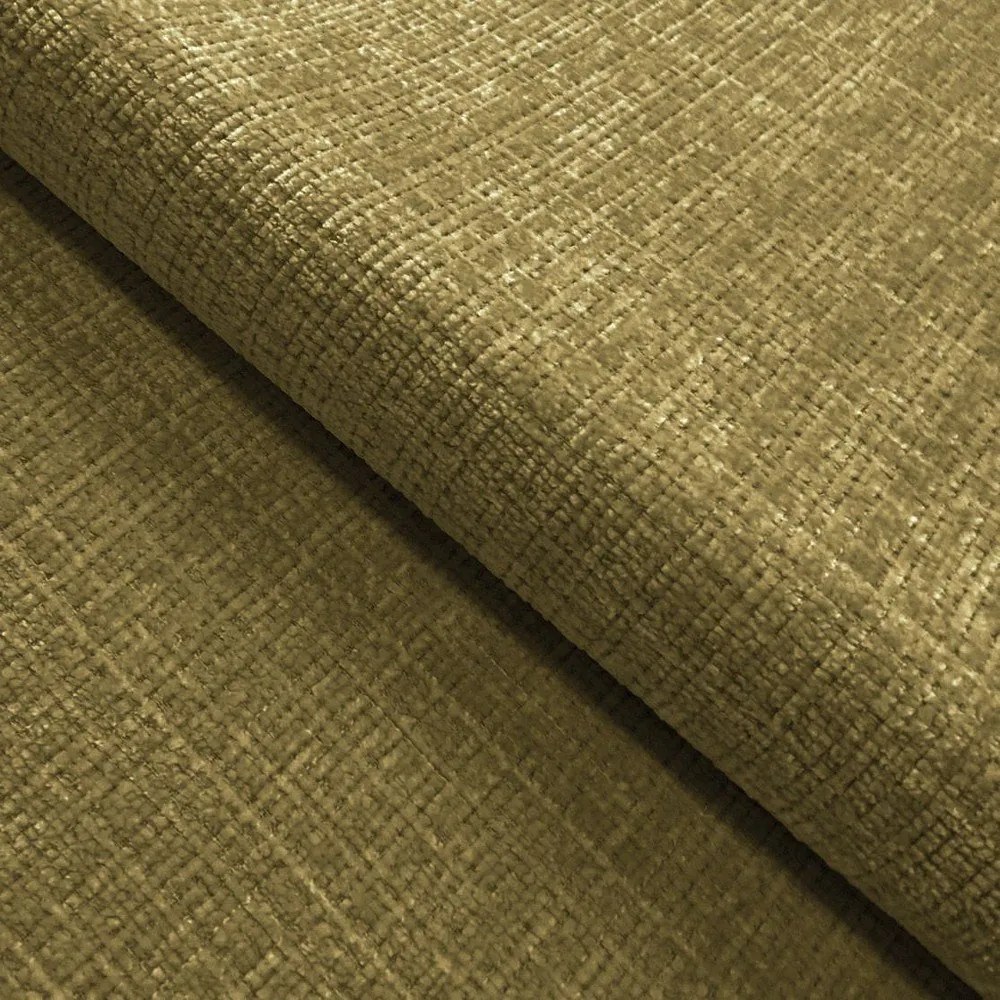 Zöld zsenília sarokkanapé (bal oldali-L alakú) Mauris – Ropez