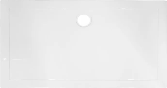 AQUAMARIN Zuhanytálca 121 x 71 cm téglalap alakú