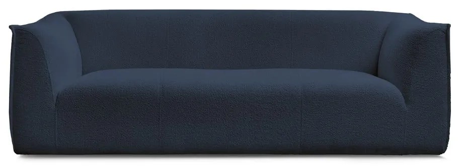 Sötétkék buklé kanapé 242 cm Giorgia – Bobochic Paris