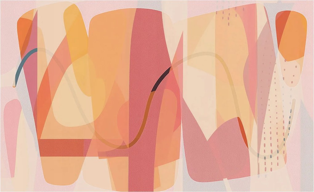 Fotótapéta Flizelina Dekoratív az irodába Színes absztrakt 416x254 Ragasztó