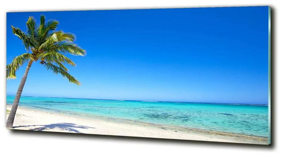 Fali üvegkép Trópusi tengerpart cz-obglass-125x50-60645814