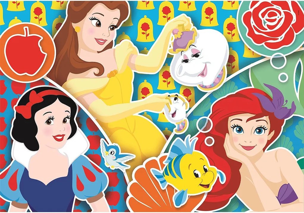 Disney Hercegnők Tales of Royal 2x20 db-os puzzle Clementoni