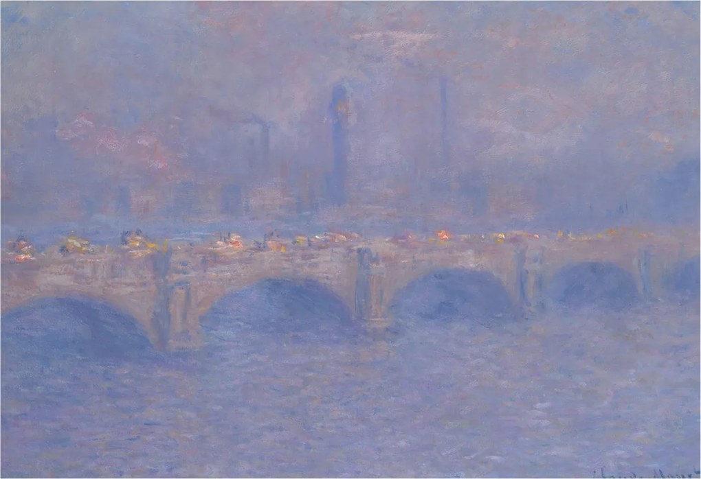 Fotótapéta Fali ragasztó szett Kék híd 152x104 ragasztó