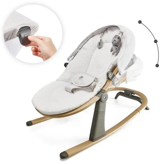 KINDERKRAFT - ELSU babapihenő, szürke