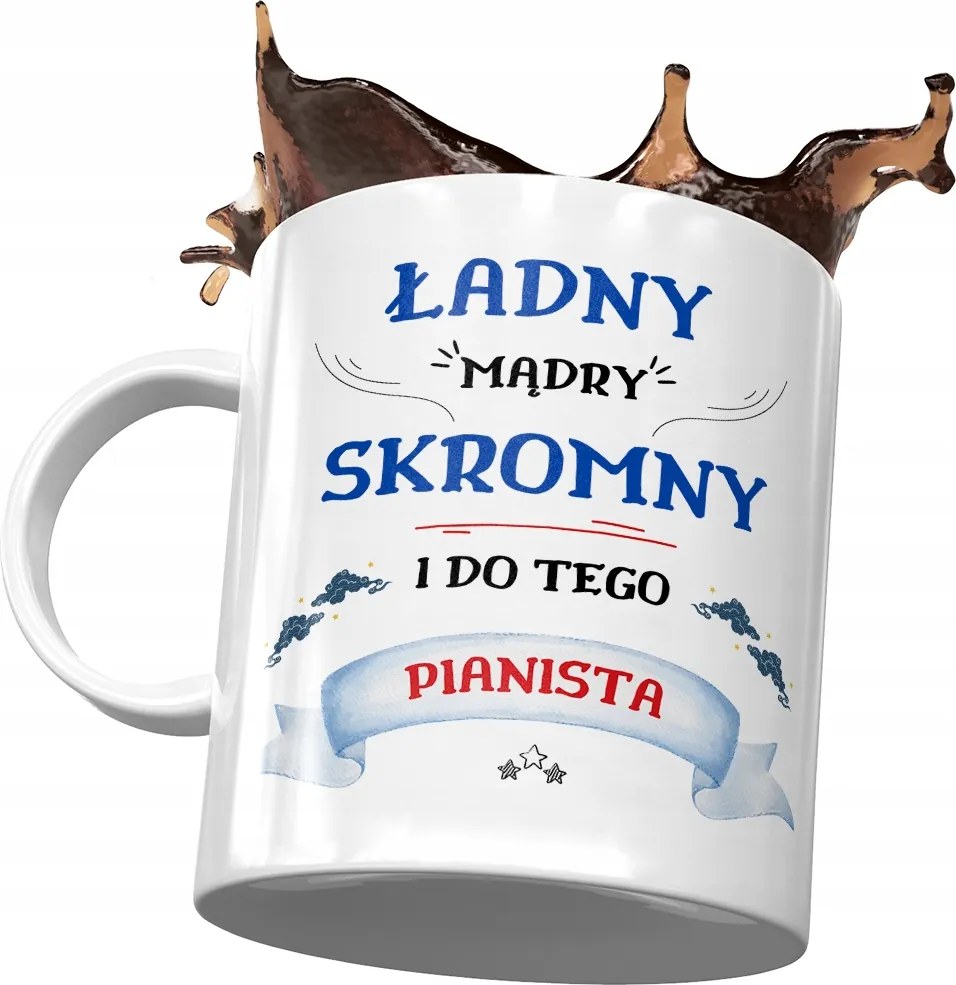 Zongora Bögre Szép Okos Szerény Zongora Nyomtatott Fotóval