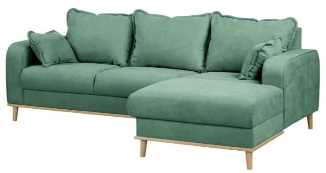 Türkiz sarokkanapé (jobb oldali) Beata – Ropez