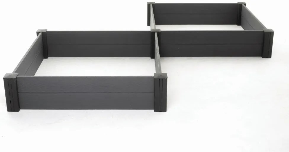 Keter Vista Modular Garden Bed magaságyás, kettős csomagolás, szürke