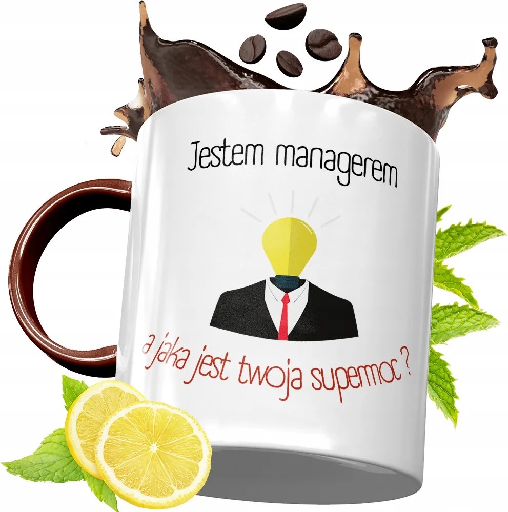 Bordó Bögre Menedzsernek Születésnapi Ajándék fényképes nyomtatással