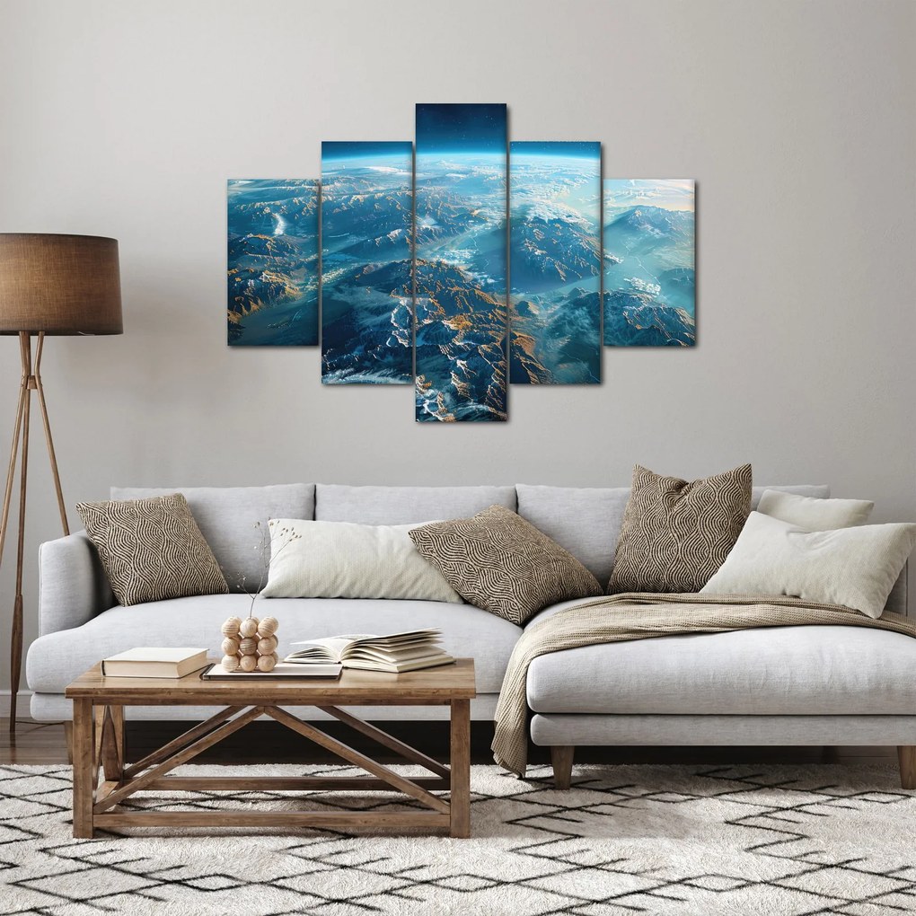 Kép - Kilátás az űrből (150x105 cm)