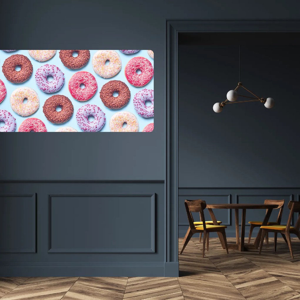 PIPPER. Öntapadós textiltapéta "Donuts"