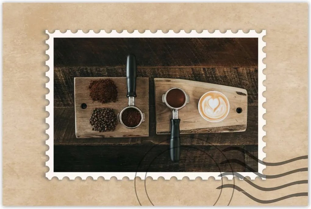 Poszterek 120x80 Kávé ínyenceknek Bronz