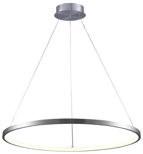 LED Csillár zsinóron LEA LED/20W/230V 4000K átm. 50 cm matt króm