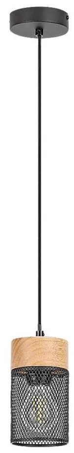 Rabalux 72041 - CALLUM függeszték 1xE27/25W/230V bükk