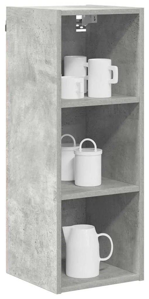 Függő szekrény Riga Beton Szürke 30 x 29,5 x 80 cm Faanyag