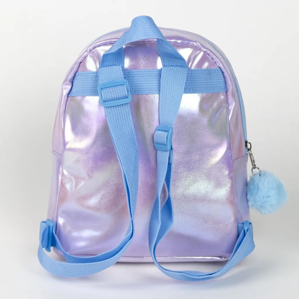Disney Lilo és Stitch, A csillagkutya Kiss hologrammos hátizsák, táska 23 cm