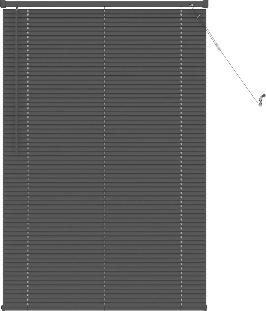 vidaXL Zsaluzia Állítható Ezüst Szürke 150 x 80 cm PVC