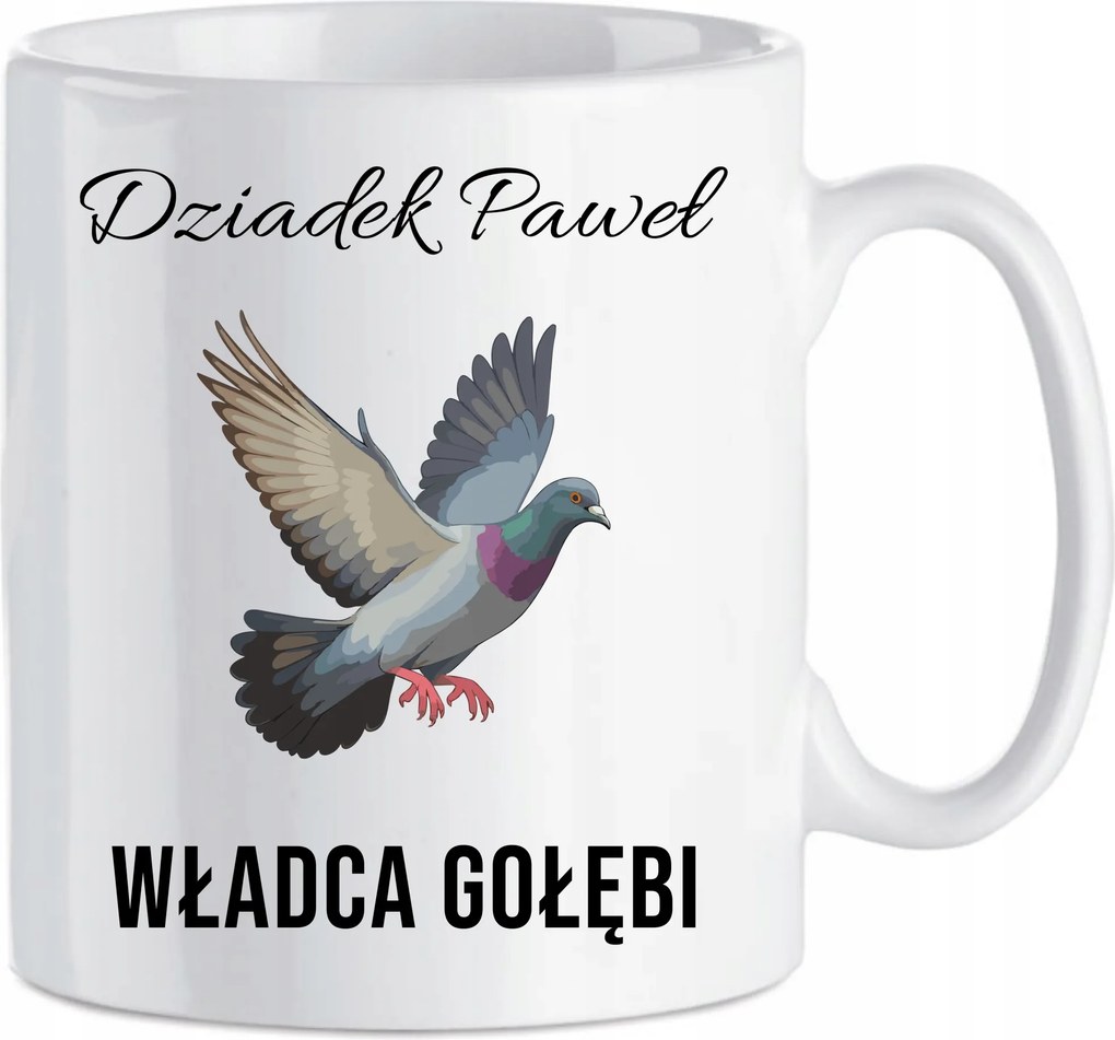 Kerámia bögre Ajándék Nagypapa napja Nagypapa Név Galambok Ura
