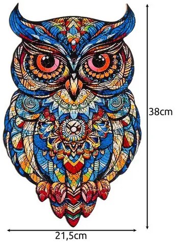 Wooden puzzle - Kruzzel puzzle 24551